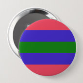Trigender Pride Vlag Ronde Button 4,0 Cm (Voorkant /achterkant)