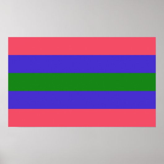 Trigender trots poster (Voorkant)