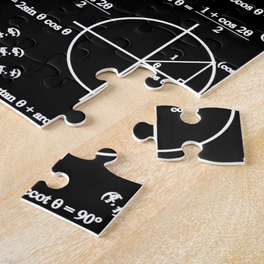 Triges en driehoeken legpuzzel (Zijkant)