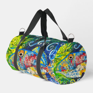 Trigger Fish Print Cut Sew Bag Plunjezak