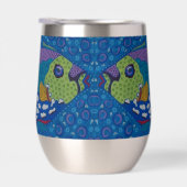 Trigger Fish Wine Tumbler (Rechts)