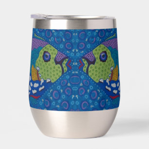 Trigger Fish Wine Tumbler