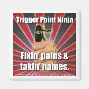 Trigger Point Ninja ® Fixin Pijnen & Namen Magneet