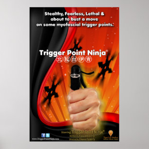 Triggerpunt Ninja® 1 vel Poster