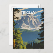 Triglav National Park Briefkaart (Voorkant / Achterkant)