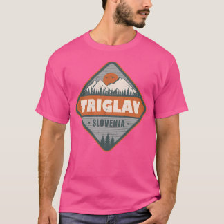 Triglav Slovenië Sloveense Alpen  Wandelroutes T-shirt