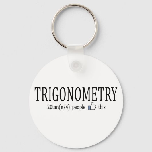Trigonometrie_facebook Sleutelhanger (Voorkant)