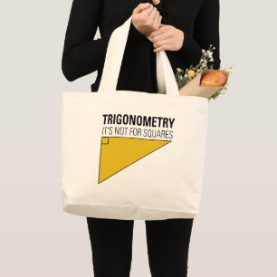 Trigonometrie Grote Tote Bag