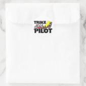 Trike Pilot Ronde Sticker (Tas)