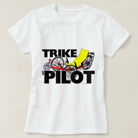 Trike Pilot T-shirt (Design voorkant)