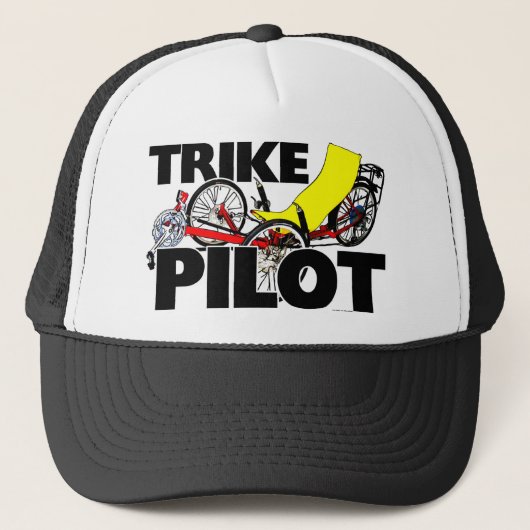 Trike Pilot Trucker Pet (Voorkant)