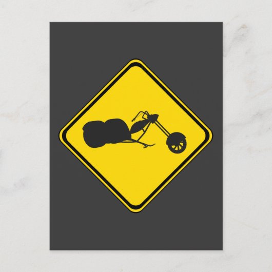 Trike Xing. Briefkaart (Voorkant)