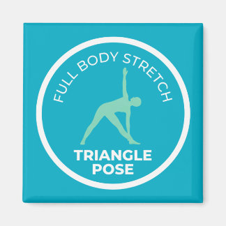 Trikonasana Driehoekshouding • Yoga voor het hele Magneet