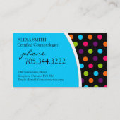 Trilbare Stippen : Visitekaartje (Achterkant)