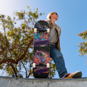 Trillend Basketbal Overwinnings Grafisch Pro Skate Skateboard