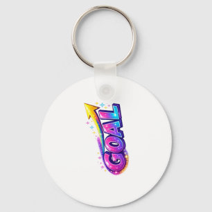 Trillend GOAL-rond sleutelhanger – Succes & Groei
