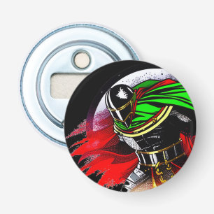 Trillend Ridder T-Shirt Worp Kussen Glas Onderzett Button Flesopener