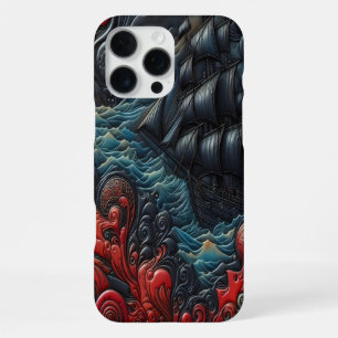 Trillend Schip in Draaikolken iPhone 16 Pro Max Hoesje