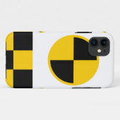 Trillende crashtestmarkers Case-Mate iPhone case (Achterkant (horizontaal))