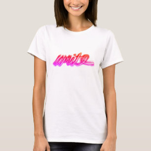 Trillende Inspiratie Potlood Grafiek T-shirt