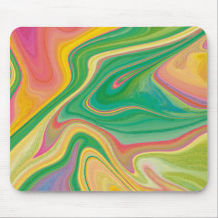 trillende kleur kunst muismat
