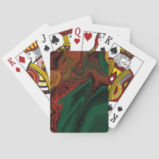 trillende kleur kunst pokerkaarten
