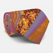 trillende kleur kunst stropdas (Opgerold)