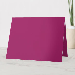 Trillende Magenta Elegantie Premium Vouwkaarten Kaart