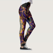 Trillende Mandala-Leggings Leggings (Rechts)