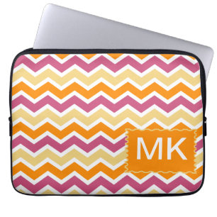 Trillende StammenZigzag Laptop Sleeve