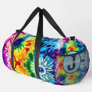 Trillende Tie Dye Sporttas Monogram Gepersonalisee Plunjezak
