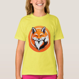 Trillende Vossen Kop T-shirt