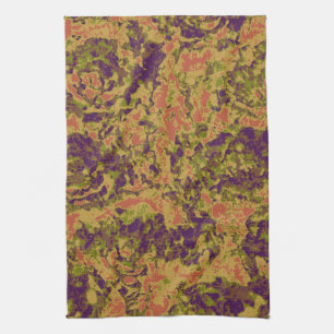 Trilling-bloemcamouflage Theedoek