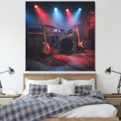 Trillingsfase Canvas Afdruk (Insitu (Slaapkamer))
