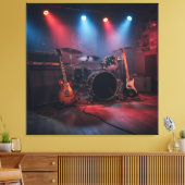 Trillingsfase Canvas Afdruk (Insitu (Woonkamer))