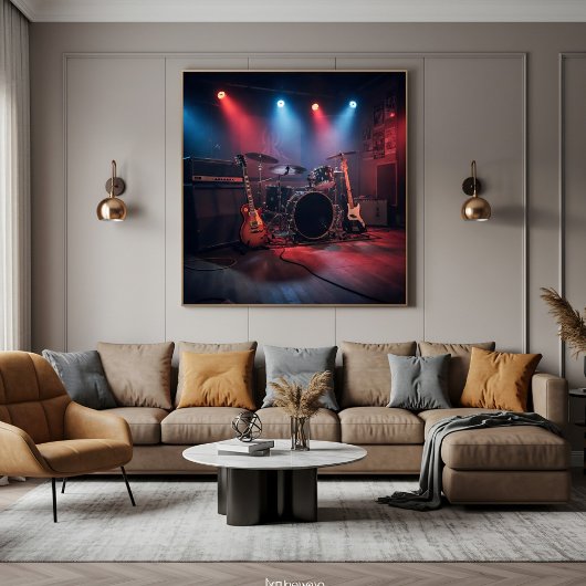 Trillingsfase Canvas Afdruk