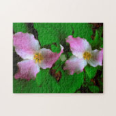 Trillium-wildbloem Legpuzzel (Horizontaal)