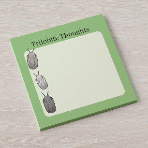 Trilobiet Gedachten - Prehistorisch Fossiel Post-it® Notes