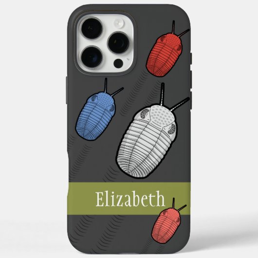 Trilobietenmigratie - prehistorisch dier Case-Mate iPhone case (Achterkant)