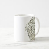 Trilobite Coffee Mok (Voorkant rechts)