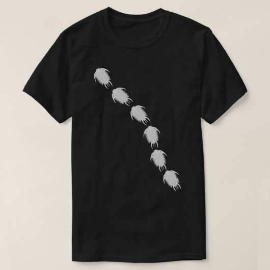 Trilobite Conga Line T-shirt (Design voorkant)