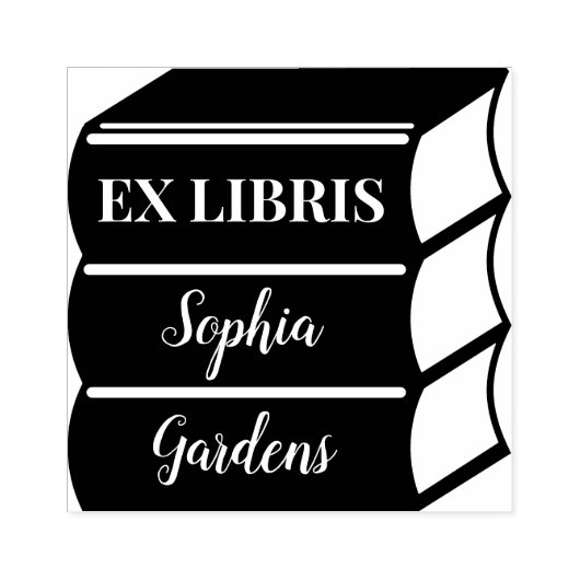 Trilogie (2,5 inch) 	rubberstempel (Afrduk)