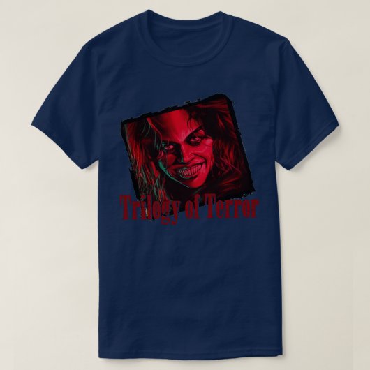 Trilogy of Terror Karen Black T-shirt (Design voorkant)
