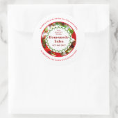 Trim om 2 inch Homemade Salsa Canning Labels te pa (Tas)