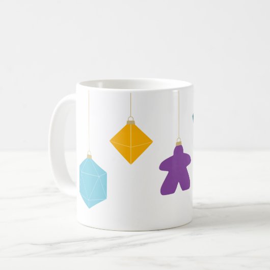 Trim the Tree with Board Games Mug (Devant gauche)