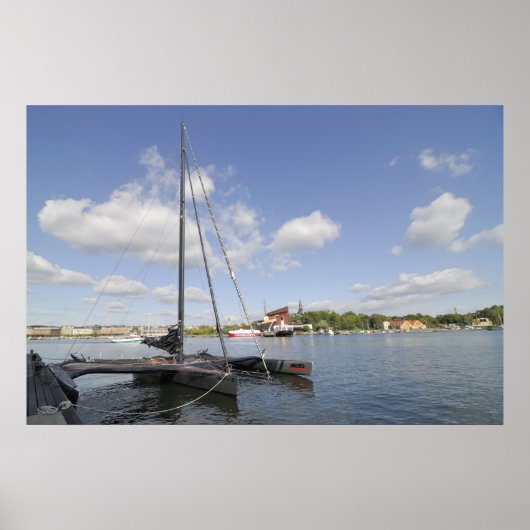 Trimaran Poster (Voorkant)