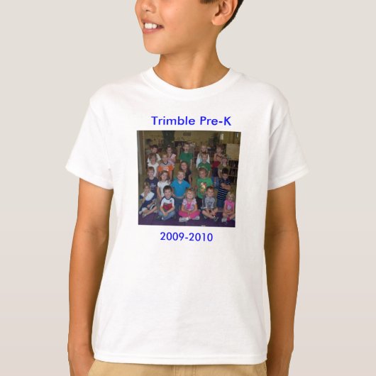 Trimble Pre-K, 2009-2010 T-shirt (Voorkant)