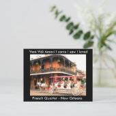 Trimestre français - Carte postale (Debout devant)