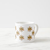 Trinacria pattern Sicilia Sicilian Espresso Kop (Voorkant rechts)