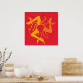 trinacria poster big (Keuken)